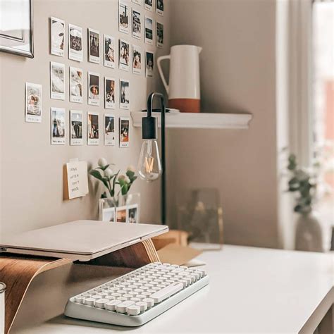 desk organization ideas aesthetic|minimalist small desk setup.